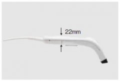 輕質、緊湊型設計，握把厚度22mm，主機重量約85g
